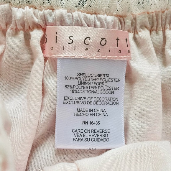 Cutest dusty pink/peach color dress 3D flowers in size 18M plus a NWOT headband - Picture 3 of 8